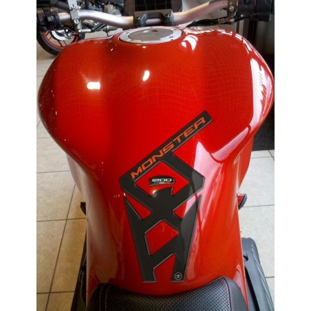 PARASERBATOIO PROTEZIONE SERBATOIO 3D compatibile per MOTO DUCATI MONSTER 1200